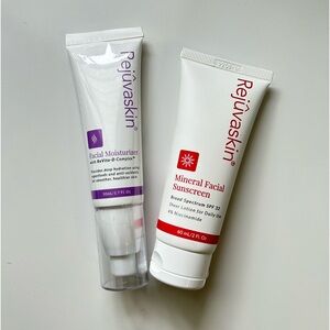 Rejûvaskin duo set- Revita-D Complex Moisturizer 50mL and Mineral Sunscreen 60mL
